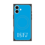 プレミアムスクエアケース with MagSafe［ オリジナル - ISFJ 擁護者 - アルファベット - ブルー ］