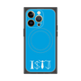 プレミアムスクエアケース with MagSafe［ オリジナル - ISTJ 管理者 - アルファベット - ブルー ］