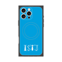 プレミアムスクエアケース with MagSafe［ オリジナル - ISTJ 管理者 - アルファベット - ブルー ］
