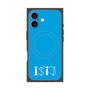 プレミアムスクエアケース with MagSafe［ オリジナル - ISTJ 管理者 - アルファベット - ブルー ］