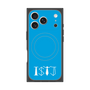プレミアムスクエアケース with MagSafe［ オリジナル - ISTJ 管理者 - アルファベット - ブルー ］