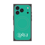 プレミアムスクエアケース with MagSafe［ オリジナル - INFJ 提唱者 - アルファベット - グリーン ］