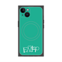 プレミアムスクエアケース with MagSafe［ オリジナル - ENFP 運動家 - アルファベット - グリーン ］