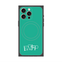 プレミアムスクエアケース with MagSafe［ オリジナル - ENFP 運動家 - アルファベット - グリーン ］