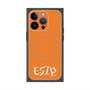 プレミアムスクエアケース with MagSafe［ オリジナル - ESTP 起業家 - アルファベット - オレンジ ］