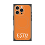 プレミアムスクエアケース with MagSafe［ オリジナル - ESTP 起業家 - アルファベット - オレンジ ］