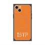 プレミアムスクエアケース with MagSafe［ オリジナル - ISTP 巨匠 - アルファベット - オレンジ ］