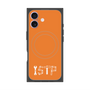 プレミアムスクエアケース with MagSafe［ オリジナル - ISTP 巨匠 - アルファベット - オレンジ ］