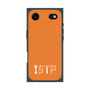 プレミアムスクエアケース with MagSafe［ オリジナル - ISTP 巨匠 - アルファベット - オレンジ ］
