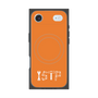 プレミアムスクエアケース with MagSafe［ オリジナル - ISTP 巨匠 - アルファベット - オレンジ ］
