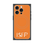 プレミアムスクエアケース with MagSafe［ オリジナル - ISFP 冒険家 - アルファベット - オレンジ ］