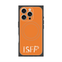 プレミアムスクエアケース with MagSafe［ オリジナル - ISFP 冒険家 - アルファベット - オレンジ ］