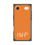 プレミアムスクエアケース with MagSafe［ オリジナル - ISFP 冒険家 - アルファベット - オレンジ ］