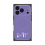 プレミアムスクエアケース with MagSafe［ オリジナル - INTP 論理学者 - アルファベット - パープル ］