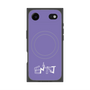 プレミアムスクエアケース with MagSafe［ オリジナル - ENTJ 指揮官 - アルファベット - パープル ］