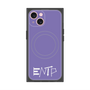 プレミアムスクエアケース with MagSafe［ オリジナル - ENTP 討論者 - アルファベット - パープル ］