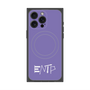 プレミアムスクエアケース with MagSafe［ オリジナル - ENTP 討論者 - アルファベット - パープル ］