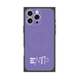 プレミアムスクエアケース with MagSafe［ オリジナル - ENTP 討論者 - アルファベット - パープル ］