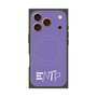 プレミアムスクエアケース with MagSafe［ オリジナル - ENTP 討論者 - アルファベット - パープル ］