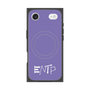 プレミアムスクエアケース with MagSafe［ オリジナル - ENTP 討論者 - アルファベット - パープル ］