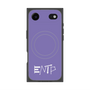 プレミアムスクエアケース with MagSafe［ オリジナル - ENTP 討論者 - アルファベット - パープル ］