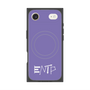 プレミアムスクエアケース with MagSafe［ オリジナル - ENTP 討論者 - アルファベット - パープル ］