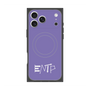 プレミアムスクエアケース with MagSafe［ オリジナル - ENTP 討論者 - アルファベット - パープル ］