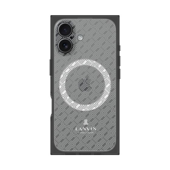 プレミアムスクエアケース with MagSafe［ LANVIN COLLECTION - ロゴパターン ］