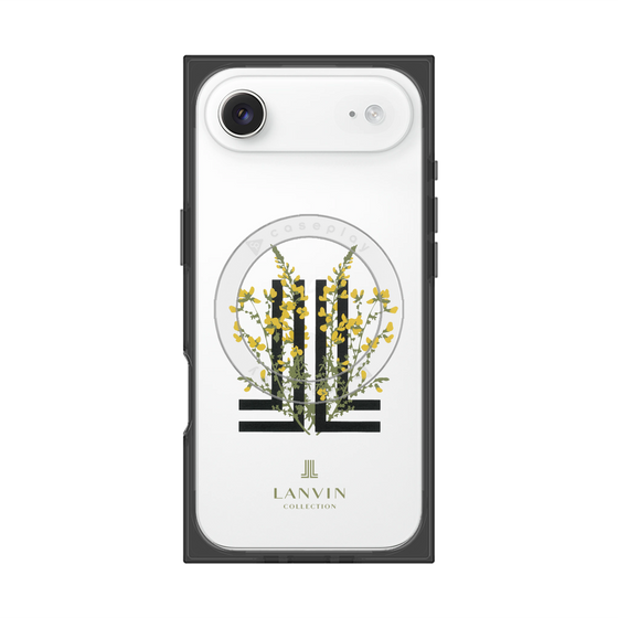 プレミアムスクエアケース with MagSafe［ LANVIN COLLECTION - フラワー ］