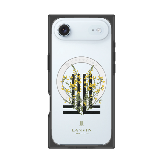 プレミアムスクエアケース with MagSafe［ LANVIN COLLECTION - フラワー ］