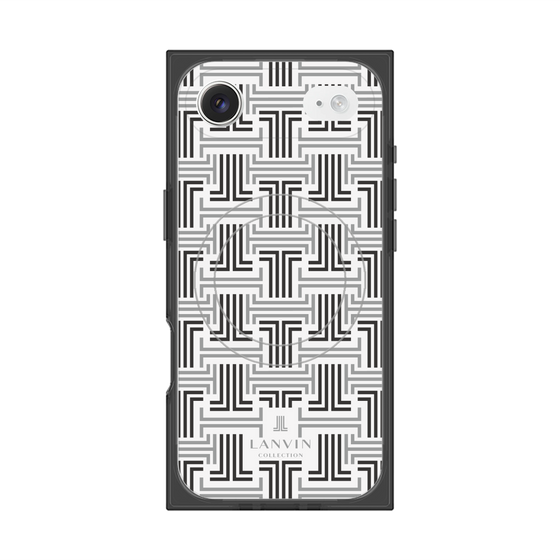 プレミアムスクエアケース with MagSafe［ LANVIN COLLECTION - モノグラム ］