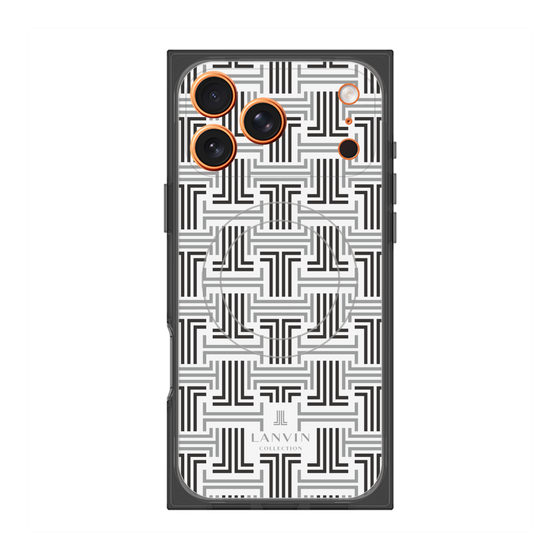 プレミアムスクエアケース with MagSafe［ LANVIN COLLECTION - モノグラム ］