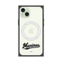 プレミアムスクエアケース with MagSafe［ 千葉ロッテマリーンズ - ワードロゴ - クリア ］