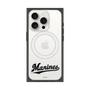 プレミアムスクエアケース with MagSafe［ 千葉ロッテマリーンズ - ワードロゴ - クリア ］