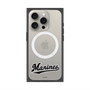 プレミアムスクエアケース with MagSafe［ 千葉ロッテマリーンズ - ワードロゴ - クリア ］