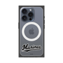 プレミアムスクエアケース with MagSafe［ 千葉ロッテマリーンズ - ワードロゴ - クリア ］