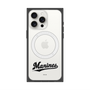 プレミアムスクエアケース with MagSafe［ 千葉ロッテマリーンズ - ワードロゴ - クリア ］