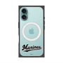 プレミアムスクエアケース with MagSafe［ 千葉ロッテマリーンズ - ワードロゴ - クリア ］