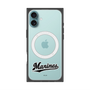 プレミアムスクエアケース with MagSafe［ 千葉ロッテマリーンズ - ワードロゴ - クリア ］