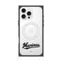 プレミアムスクエアケース with MagSafe［ 千葉ロッテマリーンズ - ワードロゴ - クリア ］