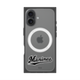 プレミアムスクエアケース with MagSafe［ 千葉ロッテマリーンズ - ワードロゴ - クリア ］