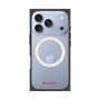 プレミアムスクエアケース with MagSafe［ オリジナル - caseplayロゴ - レッド/A ］