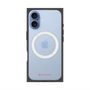 プレミアムスクエアケース with MagSafe［ オリジナル - caseplayロゴ - ピンク/A ］