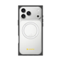 プレミアムスクエアケース with MagSafe［ オリジナル - caseplayロゴ - イエロー/A ］