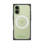 プレミアムスクエアケース with MagSafe［ オリジナル - caseplayロゴ - グリーン/A ］