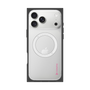 プレミアムスクエアケース with MagSafe［ オリジナル - caseplayロゴ - ピンク/B ］