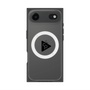 プレミアムスクエアケース with MagSafe［ オリジナル - caseplayロゴ - ブラック/C ］