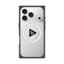 プレミアムスクエアケース with MagSafe［ オリジナル - caseplayロゴ - ブラック/C ］