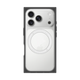 プレミアムスクエアケース with MagSafe［ オリジナル - caseplayロゴ - ホワイト/C ］