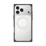 プレミアムスクエアケース with MagSafe［ オリジナル - caseplayロゴ - ホワイト/C ］